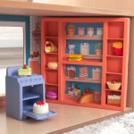 Casuta din lemn Hazle DollHouse - Casa pentru papusi cu 2 fete  si mobilier inclus de la  KidKraft